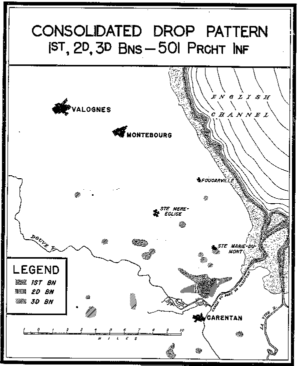 501st PIR Airborne Drop on June 5th 1944 D-Day